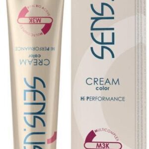 Krem koloryzujący do włosów - Sensus M3K Permanent Cream Color Hi Performance 6.6 - Dark Mahogany Blonde