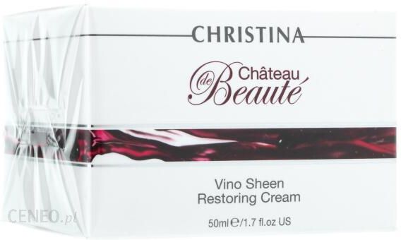 Krem Odbudowujący Z Ekstraktem Winorośli Christina Chateau De Beaute Vino Sheen Restoring Cream 50 ml
