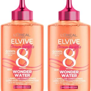 L'Oreal Paris Elvive Dream Lengths Wonder Water 8 Second Hair Treatment Kuracja do włosów 2x200 ml