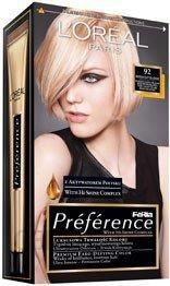 L'Oreal Preference Recital Hair Colour Farba Do Włosów 92 1 Szt.