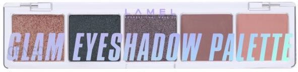 Lamel Professional Paleta Cieni Do Powiek Glam Eyeshadow Palette 401