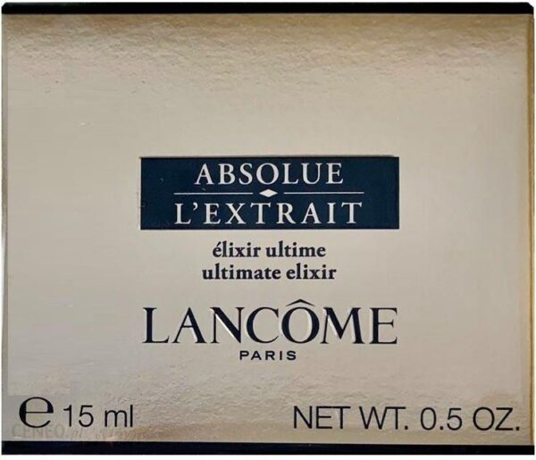 Lancome Absolue L'Extrait Ultimate Elixir Krem Do Twarzy 15Ml