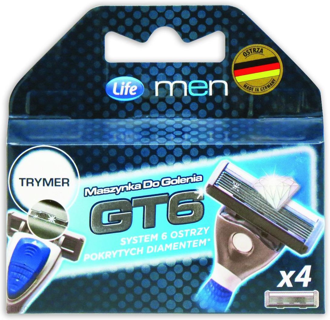 Life Men GT6 Refills wkłady do maszynki do golenia