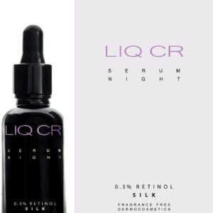 Liqpharm LIQ CR Serum Night 0.3% Retinol SILK koncentrat intensywnie korygujący na noc 30ml