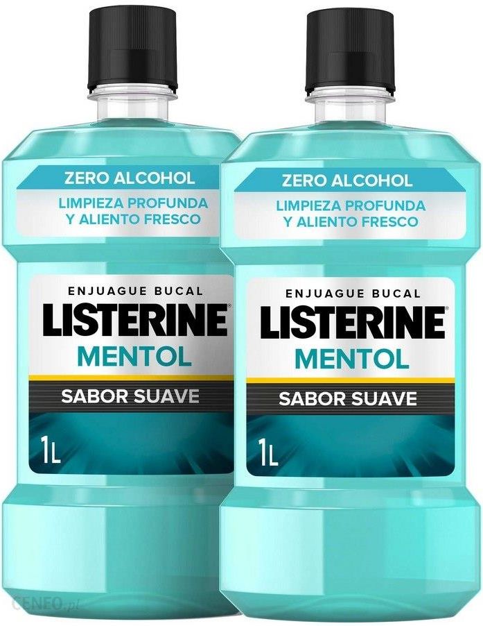 Listerine Zero Mentol 2 x 1000 ml