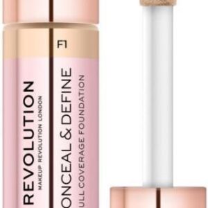 Makeup Revolution Conceal & Define Full Coverage Podkład F1 23 ml