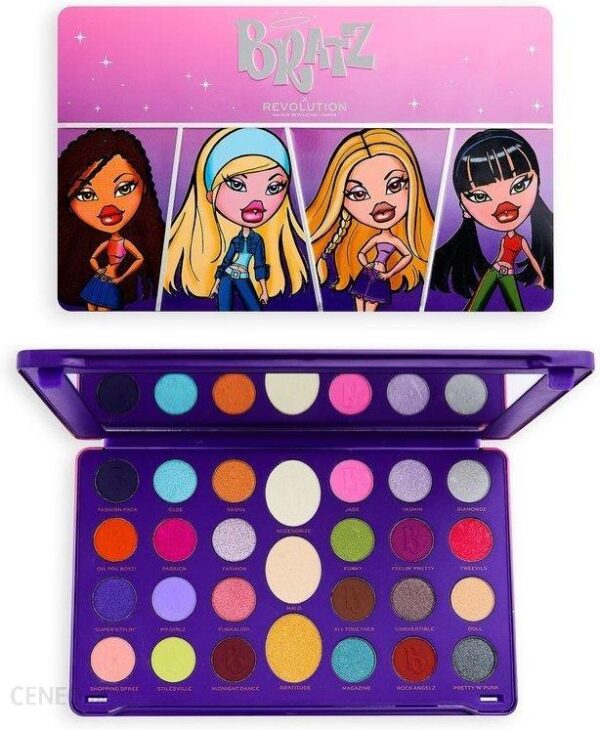 Makeup Revolution X Bratz Paleta cieni Bratz Limitless Palette