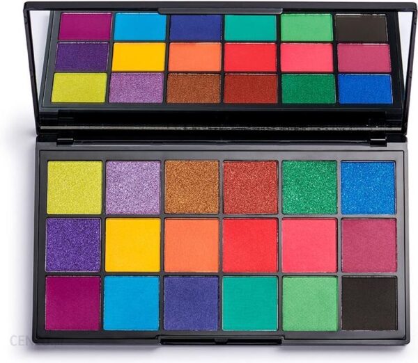 Makeup Revolution X Tammi Tropical Carnival Palette Paleta 18 Cieni do Powiek