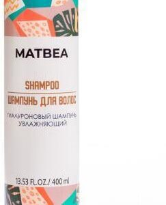 Matbea Hialuronowy Nawilżający Szampon Do Włosów Hair Shampoo 400 ml