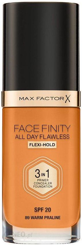 Max Factor Facefinity All Day Flawless 3-In-1 Podkład W89 Warm Praline 30 ml
