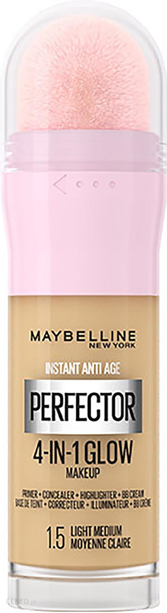Maybelline New York Instant Perfector Glow 4In1 Podkład 1.5 Light Medium 20 ml