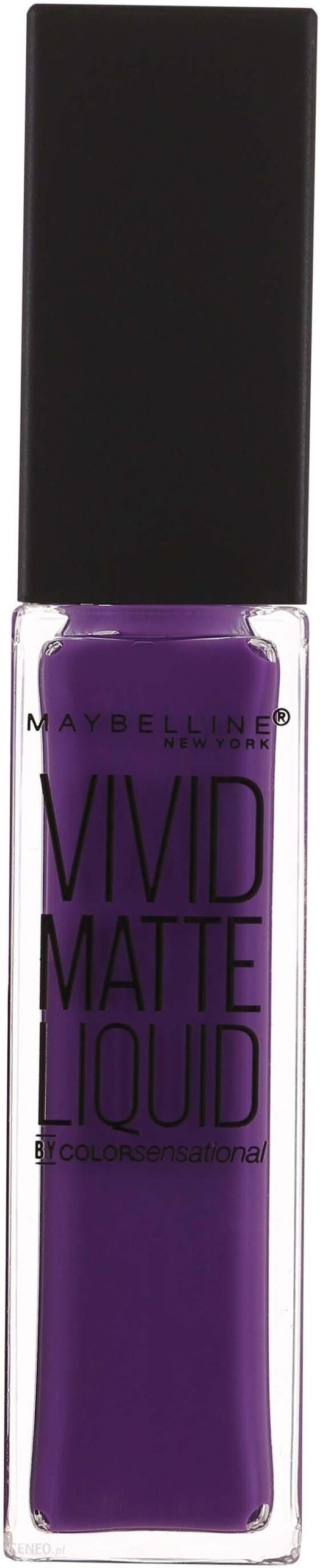 Maybelline New York Vivid Matte Liquid Matowa pomadka w płynie 43 Vivid Violet 8 ml