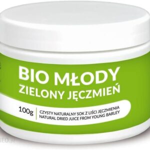 Medfuture BIO Młody Zielony Jęczmień sproszkowany sok 100g