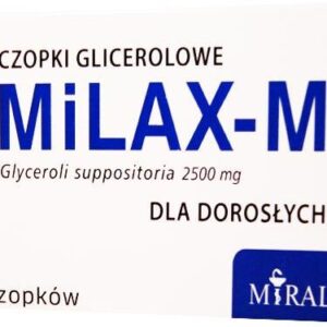 Milax-M czopki glicerolowe dla dorosłych 10 sztuk