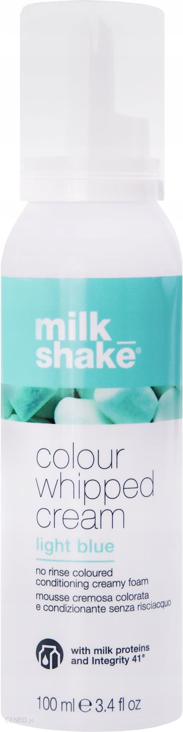 Milk Shake Colour Whipped Cream Odżywcza Pianka Koloryzująca Do Włosów Light Blue 100ml