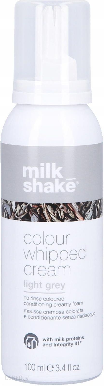 Milk Shake Colour Whipped Cream Odżywcza Pianka Koloryzująca Do Włosów Light Grey 100ml