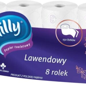 Milly Papier Toaletowy Lawendowy 8Szt.