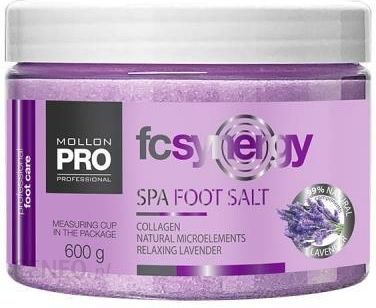 Mollon Pro Fc Synergy Spa Foot Salt Lavender - Relaksująca Sól Spa do Stóp z Lawendą Przeznaczona do Pedicure