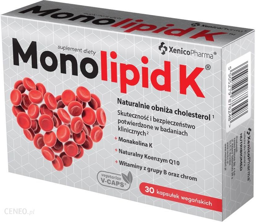 Monolipid K Na Cholesterol 30 kaps.