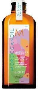 Moroccanoil Treatment Light olejek do delikatnych włosów farbowanych 100 ml