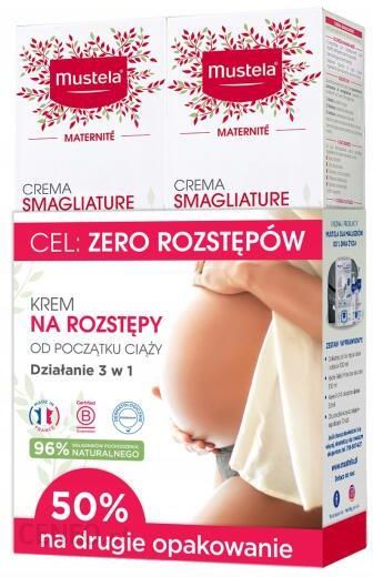 Mustela Zestaw Bezzapachowych Kremów Na Rozstępy Dla Kobiet W Ciąży - Maternité Stretch Marks Cream 3In1