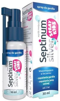 Natur Produkt Zdrovit Septinum Silver Kids Spray Do gardła 30ml