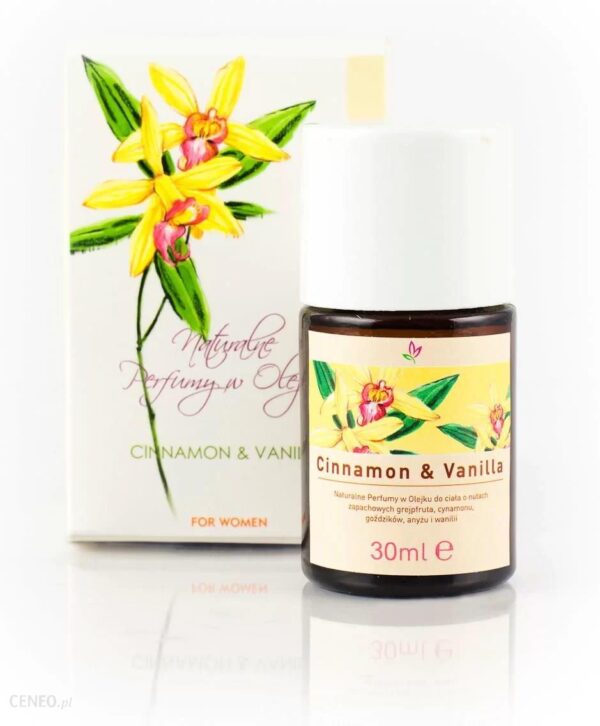 Naturalne Perfumy w Olejku Cinnamon & Vanilla 30ml