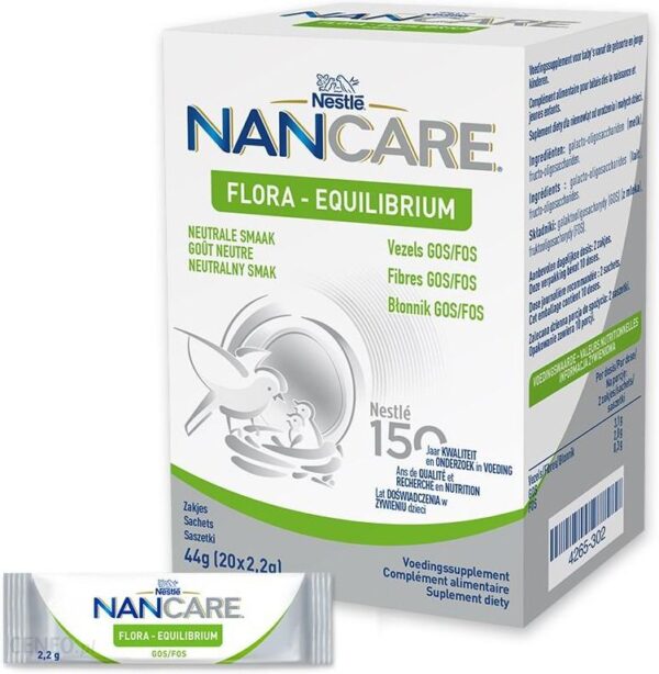 NESTLE NAN CARE Flora Equilibrium Suplement Diety dla niemowląt od urodzenia 44g