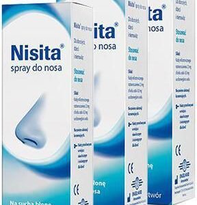 NISITA Spray do nosa 3x20ml