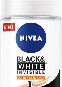 Nivea Antyperspirant W Kulce 5W1 Black & White Invisible Ultimate Impact 5In1 Roll-On 50 Ml