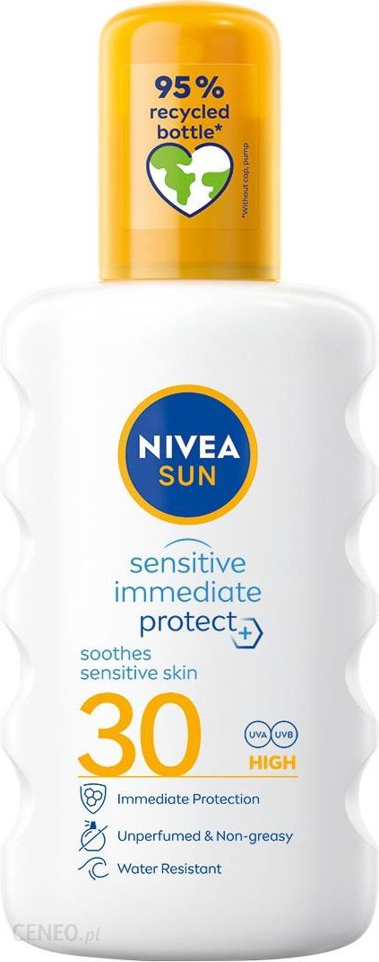 Nivea Sun Sensitive Immediate Protect Soothing Spray Spf 30 200 Ml