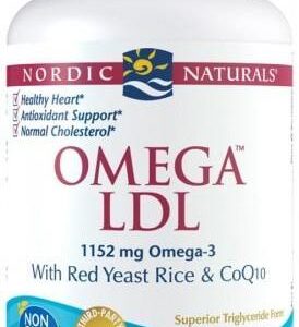 Nordic Naturals Omega Ldl With Red Yeast Rice And Coq10