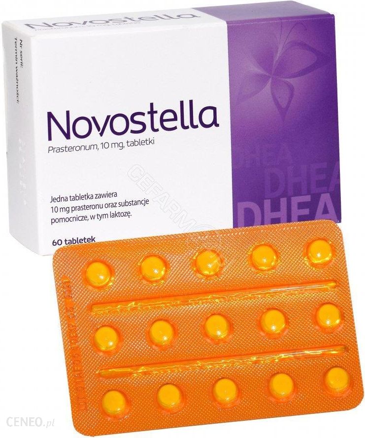 Novostella DHEA 10 mg. 60 tabletek