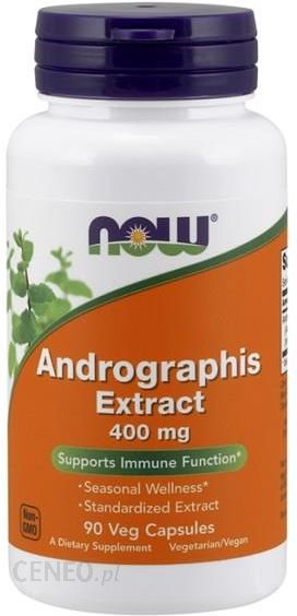 Now Foods Andrographis Extract 400 mg 90 kaps.