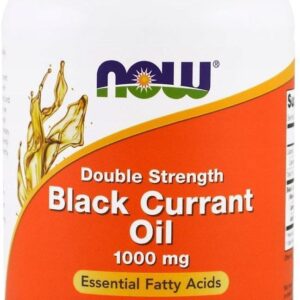 Now Foods Black Currant Oil (Olej Z Czarnej Porzeczki) 1000Mg 100 Kaps