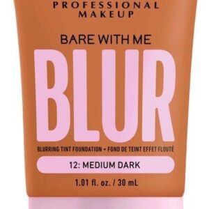 NYX Professional Makeup Bare With Me Blur Tint Foundation Blurujący podkład w tincie 12 Medium Dark 30 ml