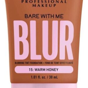 NYX Professional Makeup Bare With Me Blur Tint Foundation Blurujący podkład w tincie 15 Warm Honey 30 ml