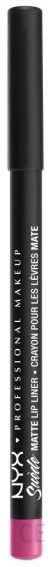 NYX Professional Makeup Suede Matte Lip Liner Shade Extension Kredka do ust Pink lust 1 g