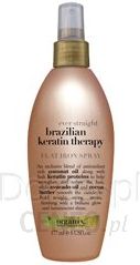 Organix Brazilian Keratin Therapy Flat Iron Spray Odżywka wygładzająca z brazylijską keratyną 100ml