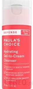 Paulas Choice Jedwabisty żel oczyszczający dla skóry zmęczonej i poszarzałej Defense Hydrating Gel to Cream Cleanser Travel 30ml