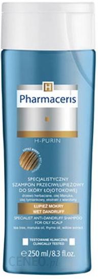 Pharmaceris H-PURIN OILY specjalistyczny szampon przeciwłupieżowy do skóry łojotokowej 250ml