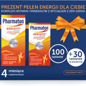 Pharmaton Geriavit Zestaw 100 + 30 tabletek