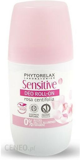 Phytorelax Laboratories Dezodorant W Kulce Sensitive Deo RollOn Rosa Centifolia 50 Ml