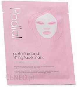 Rodial Pink Diamond Lifting Face Mask Różowa Diamentowa Maska Liftingująca Do Twarzy 4 x 20 g