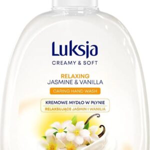 Sarantis Luksja Creamy & Soft Kremowe Mydło W Płynie Relaksujące Jaśmin I Wanilia 500Ml