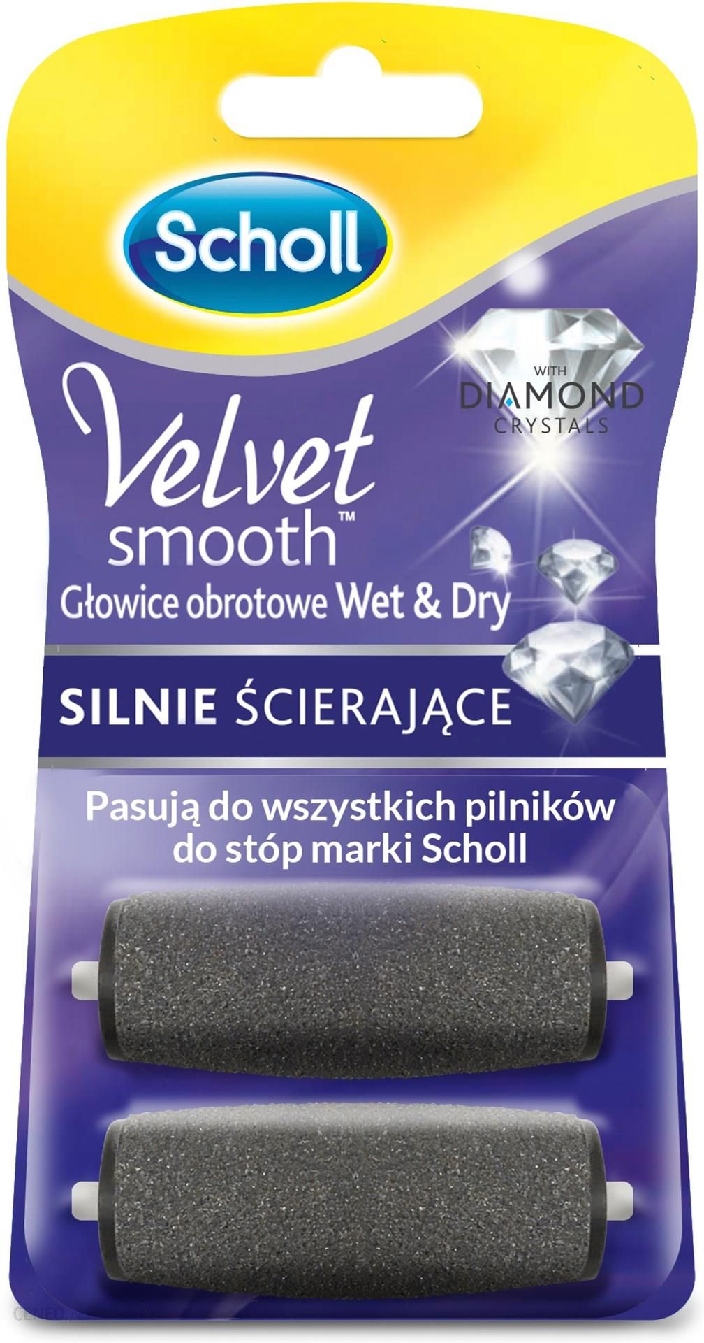 Scholl Wymienne Głowice Velvet Smooth Wet Dry Regular 2 szt.