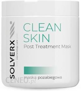 Solverx Maska Pozabiegowa Do Twarzy Szyi I Dekoltu Clean Skin 250Ml