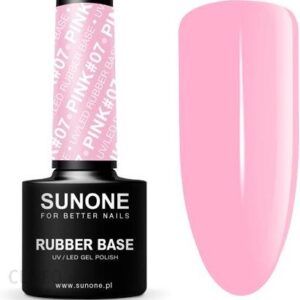 Sunone Rubber Base Kauczukowa Baza Hybrydowa Pink #07 12g