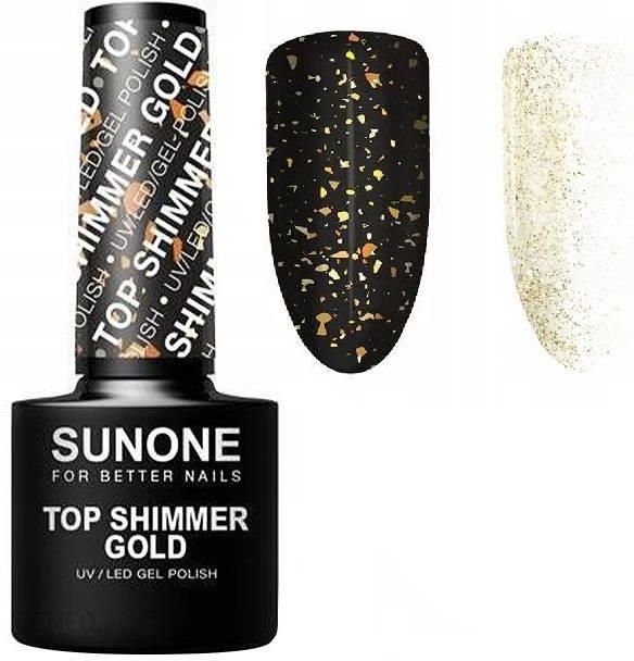 SunOne Top Shimmer Gold top hybrydowy 5ml