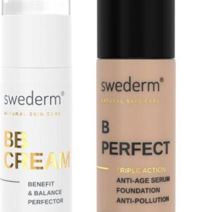 Swederm Bb Cream Krem Do Twarzy + Bperfect Anti-Age Serum Fluid